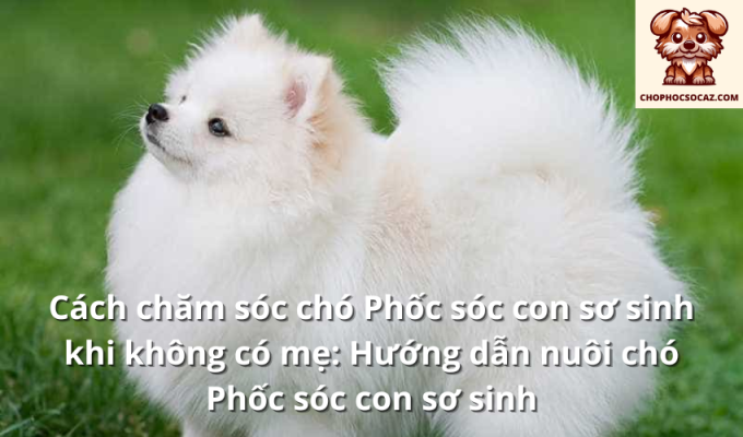 Cách chăm sóc chó Phốc sóc con sơ sinh khi không có mẹ: Hướng dẫn nuôi chó Phốc sóc con sơ sinh